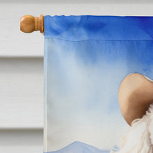 Load image into Gallery viewer, Poodle Cowboy Welcome House Flag