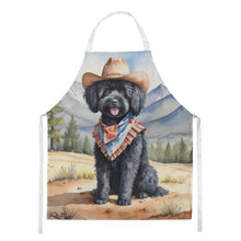 Load image into Gallery viewer, Puli Cowboy Welcome Apron – Artist-Designed Kitchen, BBQ &amp; Craft Apron
