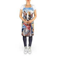 Load image into Gallery viewer, Rat Terrier Cowboy Welcome Apron – Artist-Designed Kitchen, BBQ &amp; Craft Apron