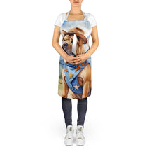 Load image into Gallery viewer, Shar Pei Cowboy Welcome Apron – Artist-Designed Kitchen, BBQ &amp; Craft Apron