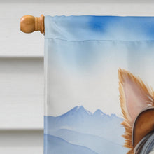 Load image into Gallery viewer, Silky Terrier Cowboy Welcome House Flag
