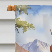 Load image into Gallery viewer, Vizsla Cowboy Welcome House Flag