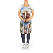 Load image into Gallery viewer, Welsh Springer Spaniel Cowboy Welcome Apron – Artist-Designed Kitchen, BBQ &amp; Craft Apron