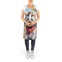 Load image into Gallery viewer, Westie Cowboy Welcome Apron – Artist-Designed Kitchen, BBQ &amp; Craft Apron