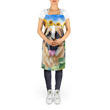 Load image into Gallery viewer, Anatolian Shepherd in Sunflowers Apron – Artist-Designed Kitchen, BBQ &amp; Craft Apron