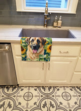 Load image into Gallery viewer, Anatolian Shepherd in Sunflowers Kitchen Towel