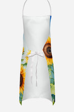 Load image into Gallery viewer, Australian Terrier in Sunflowers Apron – Artist-Designed Kitchen, BBQ &amp; Craft Apron