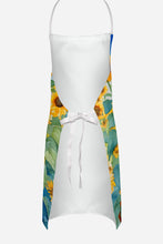 Load image into Gallery viewer, Bloodhound in Sunflowers Apron – Artist-Designed Kitchen, BBQ &amp; Craft Apron