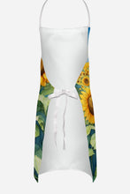 Load image into Gallery viewer, Border Collie in Sunflowers Apron – Artist-Designed Kitchen, BBQ &amp; Craft Apron