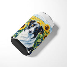 Load image into Gallery viewer, Borzoi in Sunflowers Can or Bottle Hugger
