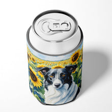 Load image into Gallery viewer, Borzoi in Sunflowers Can or Bottle Hugger