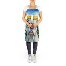 Load image into Gallery viewer, Boxer in Sunflowers Apron – Artist-Designed Kitchen, BBQ &amp; Craft Apron