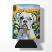 Load image into Gallery viewer, Boxer in Sunflowers Can or Bottle Hugger
