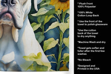 Load image into Gallery viewer, Boxer in Sunflowers Kitchen Towel
