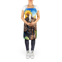 Load image into Gallery viewer, Boykin Spaniel in Sunflowers Apron – Artist-Designed Kitchen, BBQ &amp; Craft Apron