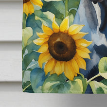 Load image into Gallery viewer, Cane Corso in Sunflowers House Flag
