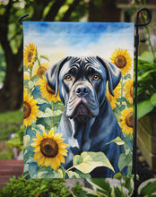 Load image into Gallery viewer, Cane Corso in Sunflowers Garden Flag – Bright Dog-Themed Yard Decor