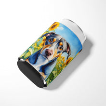 Load image into Gallery viewer, Catahoula in Sunflowers Can or Bottle Hugger
