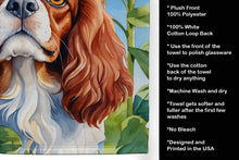 Load image into Gallery viewer, Cavalier Spaniel in Sunflowers Kitchen Towel