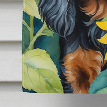 Load image into Gallery viewer, Cavalier Spaniel in Sunflowers House Flag