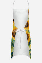Load image into Gallery viewer, Chesapeake Bay Retriever in Sunflowers Apron – Artist-Designed Kitchen, BBQ &amp; Craft Apron