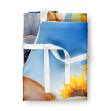 Load image into Gallery viewer, Chihuahua in Sunflowers Apron – Artist-Designed Kitchen, BBQ &amp; Craft Apron