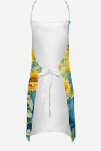 Load image into Gallery viewer, Chow Chow in Sunflowers Apron – Artist-Designed Kitchen, BBQ &amp; Craft Apron