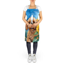 Load image into Gallery viewer, Cockapoo in Sunflowers Apron – Artist-Designed Kitchen, BBQ &amp; Craft Apron