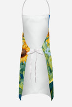 Load image into Gallery viewer, Cocker Spaniel in Sunflowers Apron – Artist-Designed Kitchen, BBQ &amp; Craft Apron