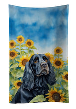 Load image into Gallery viewer, Cocker Spaniel in Sunflowers Kitchen Towel