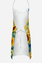 Load image into Gallery viewer, Dachshund in Sunflowers Apron – Artist-Designed Kitchen, BBQ &amp; Craft Apron