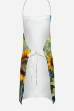 Load image into Gallery viewer, Dalmatian in Sunflowers Apron – Artist-Designed Kitchen, BBQ &amp; Craft Apron