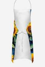 Load image into Gallery viewer, French Bulldog in Sunflowers Apron – Artist-Designed Kitchen, BBQ &amp; Craft Apron