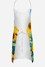 Load image into Gallery viewer, German Shepherd in Sunflowers Apron – Artist-Designed Kitchen, BBQ &amp; Craft Apron