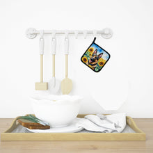 Load image into Gallery viewer, German Shepherd in Sunflowers Pot Holders - Set of 2 Decorative Kitchen Helpers | Made in the USA