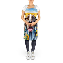 Load image into Gallery viewer, German Shorthaired Pointer in Sunflowers Apron – Artist-Designed Kitchen, BBQ &amp; Craft Apron