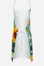 Load image into Gallery viewer, Golden Retriever in Sunflowers Apron – Artist-Designed Kitchen, BBQ &amp; Craft Apron