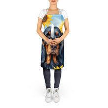 Load image into Gallery viewer, Gordon Setter in Sunflowers Apron – Artist-Designed Kitchen, BBQ &amp; Craft Apron