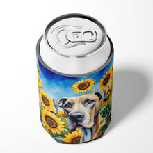 Load image into Gallery viewer, Great Dane in Sunflowers Can or Bottle Hugger
