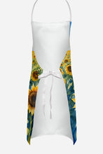 Load image into Gallery viewer, Great Pyrenees in Sunflowers Apron – Artist-Designed Kitchen, BBQ &amp; Craft Apron