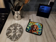 Load image into Gallery viewer, Irish Setter in Sunflowers Pot Holders - Set of 2 Decorative Kitchen Helpers | Made in the USA