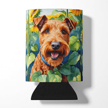 Load image into Gallery viewer, Irish Terrier in Sunflowers Can or Bottle Hugger