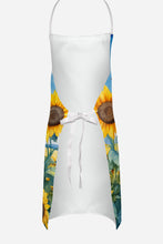 Load image into Gallery viewer, Italian Greyhound in Sunflowers Apron – Artist-Designed Kitchen, BBQ &amp; Craft Apron