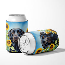 Load image into Gallery viewer, Labrador Retriever in Sunflowers Can or Bottle Hugger