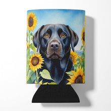 Load image into Gallery viewer, Labrador Retriever in Sunflowers Can or Bottle Hugger