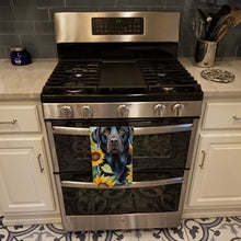 Load image into Gallery viewer, Labrador Retriever in Sunflowers Kitchen Towel