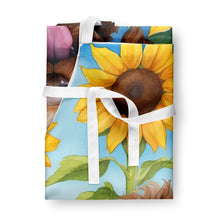 Load image into Gallery viewer, Labradoodle in Sunflowers Apron – Artist-Designed Kitchen, BBQ &amp; Craft Apron