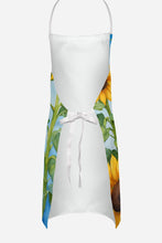 Load image into Gallery viewer, Labradoodle in Sunflowers Apron – Artist-Designed Kitchen, BBQ &amp; Craft Apron