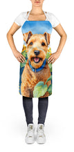 Load image into Gallery viewer, Lakeland Terrier in Sunflowers Apron – Artist-Designed Kitchen, BBQ &amp; Craft Apron