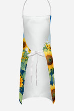 Load image into Gallery viewer, Lakeland Terrier in Sunflowers Apron – Artist-Designed Kitchen, BBQ &amp; Craft Apron